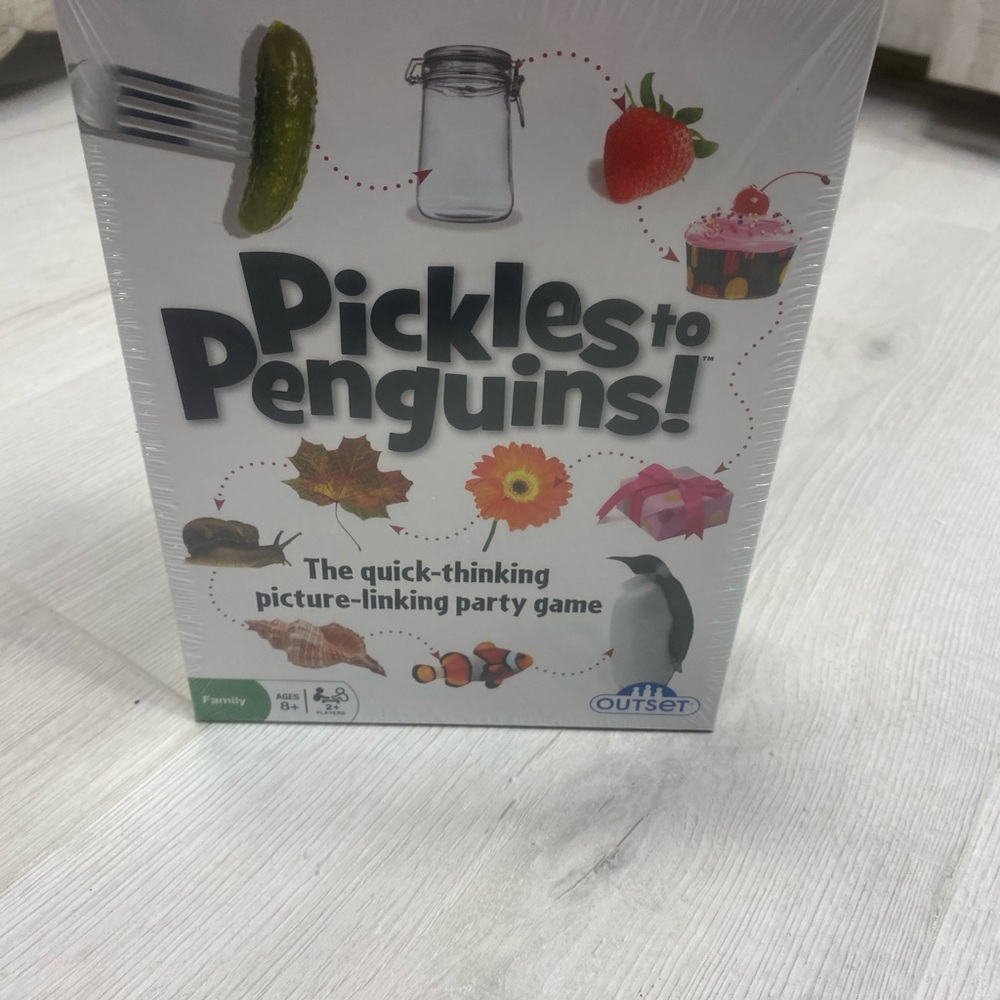 Pickles to Penguins Quick-Thinking Party Game